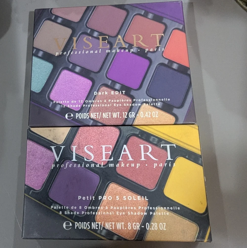 A Bundle Of 2 Viseart Professional Makeup Palettes